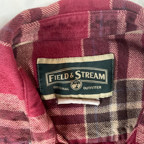 Heavy Cotton Flannel Shirt by Field & Stream (size XL) - Picture 3 of 8